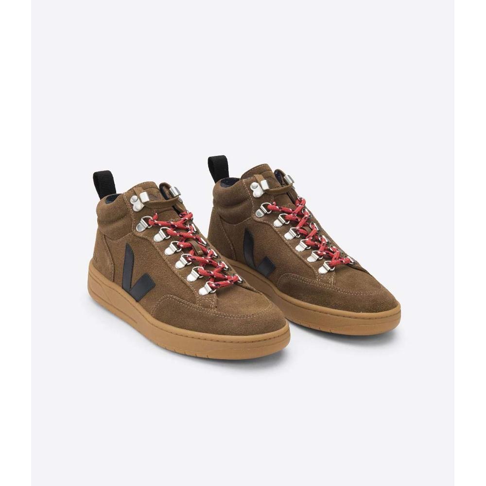 Veja RORAIMA SUEDE Hoog Heren Koffie | BE 109ILH